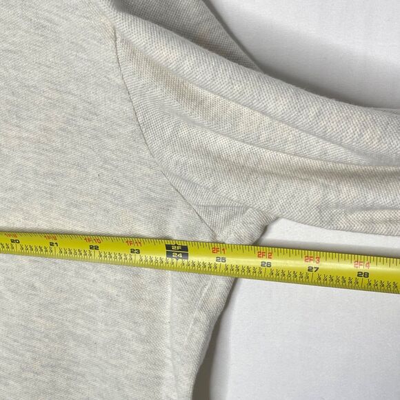 Polo by Ralph Lauren Cotton Pullover XXL Cream Long Sleeve Shirt Preppy Logo - Picture 5 of 7